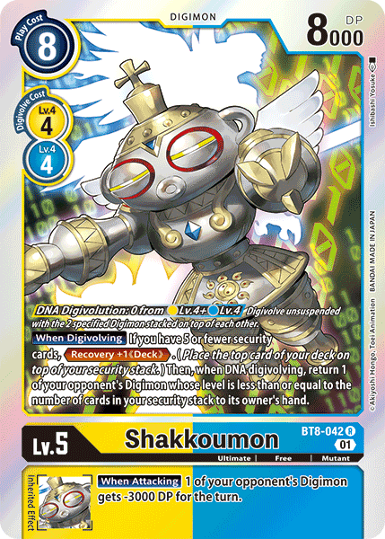 BT08-042 R, Shakkoumon
