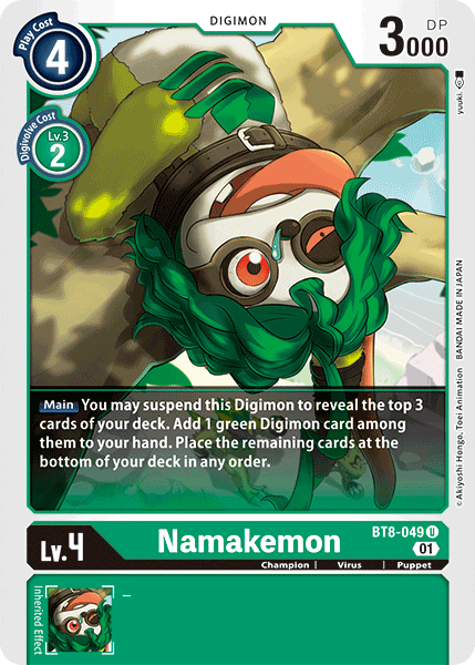 BT08-049 U, Namakemon