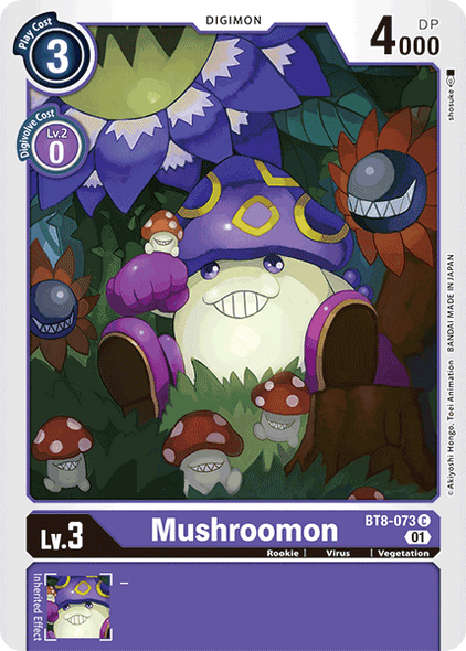 BT08-073 C, Mushroomon