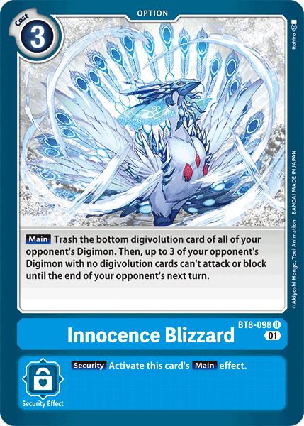 BT08-098 U, Innocence Blizzard