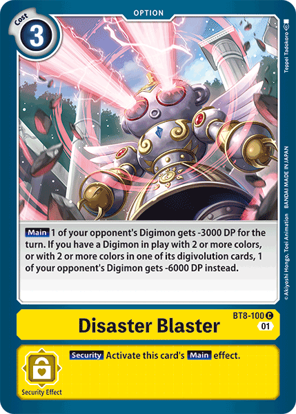 BT08-100 C, Disaster Blaster