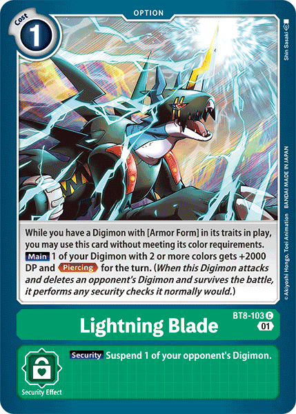 BT08-103 C, Lightning Blade
