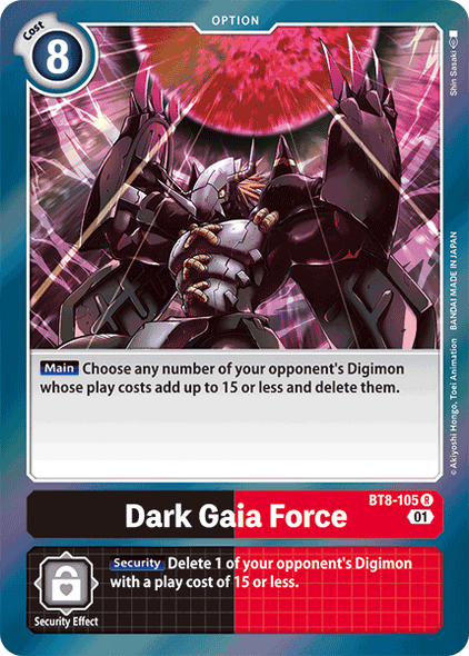 BT08-105 R, Dark Gaia Force