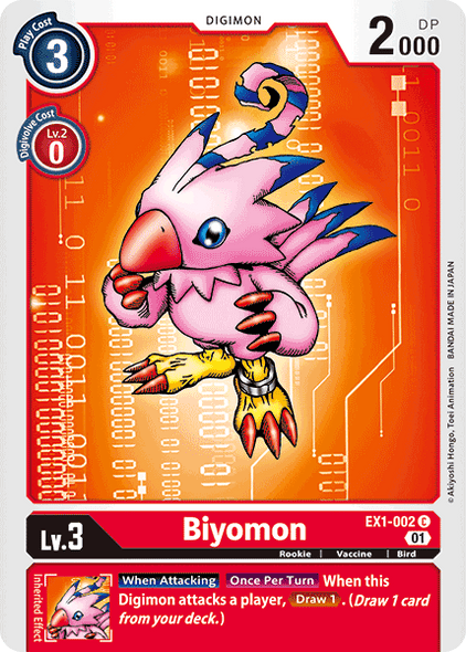 EX01-002 C, Biyomon
