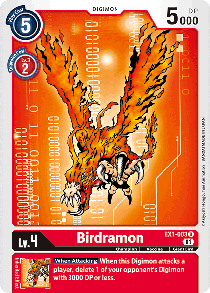 EX01-003 U, Birdramon