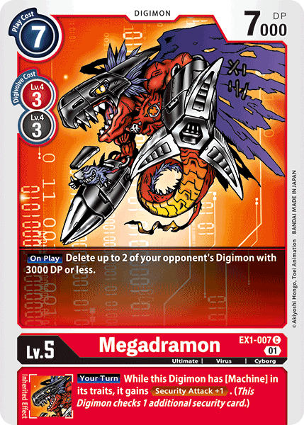 EX1-007 C, Megadramon
