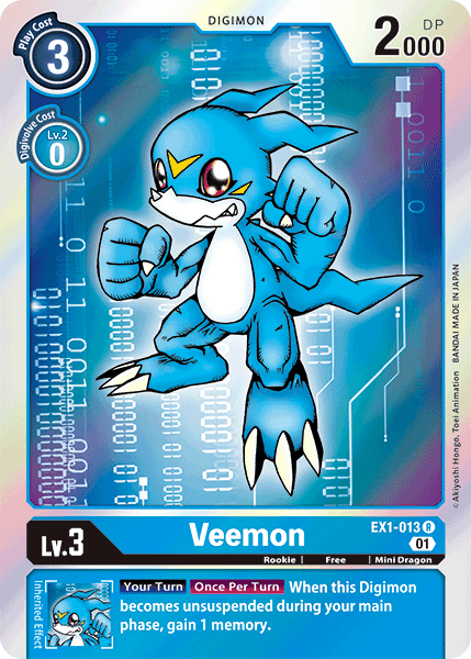 EX01-013 R, Veemon