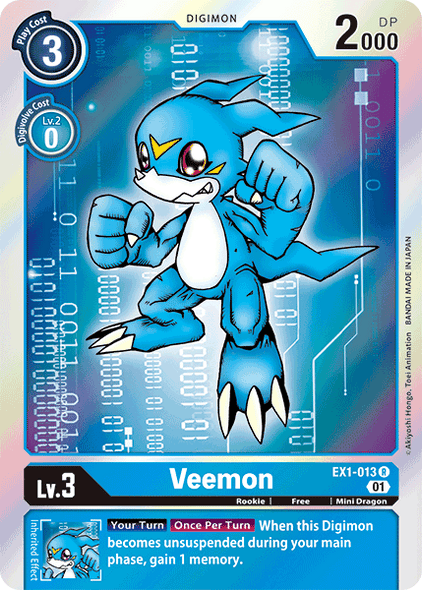 EX01-013 R, Veemon