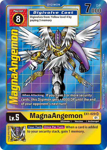 EX01-029 SR, MagnaAngemon (Alternate Art)