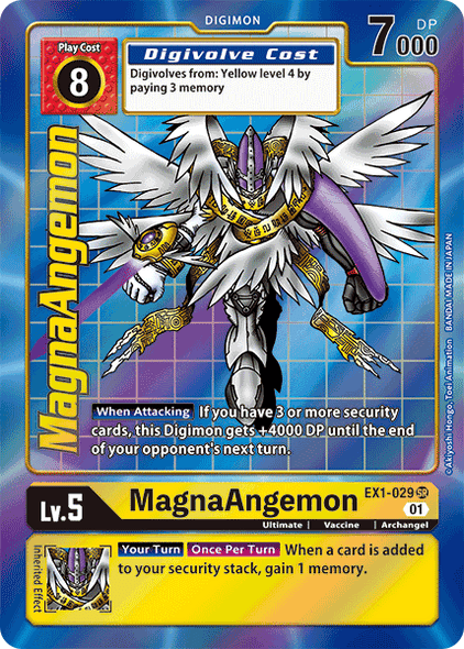 EX01-029 SR, MagnaAngemon (Alternate Art)