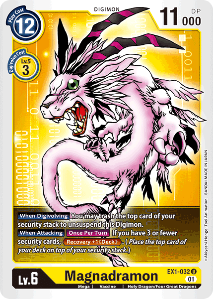 EX01-032 U, Magnadramon