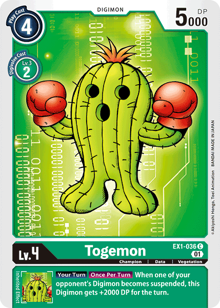 EX01-036 C, Togemon
