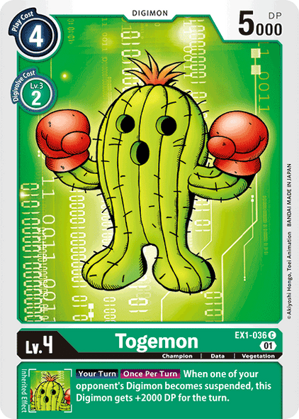 EX01-036 C, Togemon