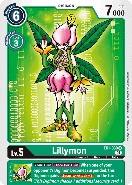 EX01-039 U, Lillymon