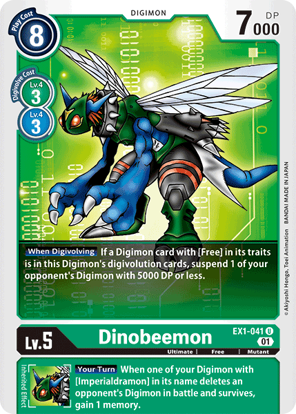 EX1-041 U, Dinobeemon