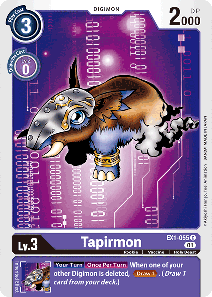 EX1-055 C, Tapirmon
