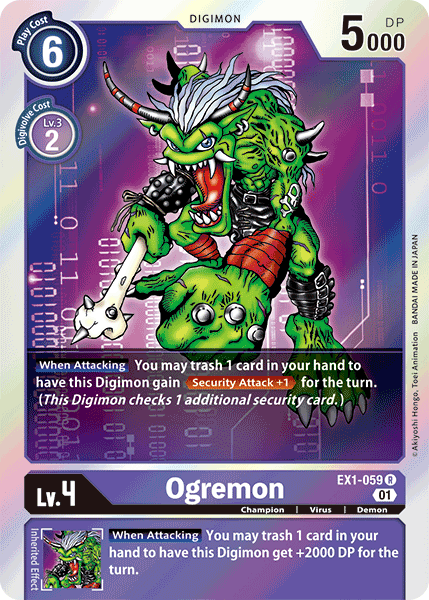 EX01-059 R, Ogremon