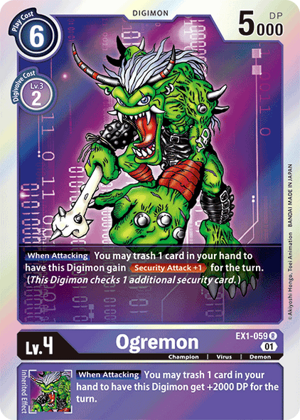 EX01-059 R, Ogremon