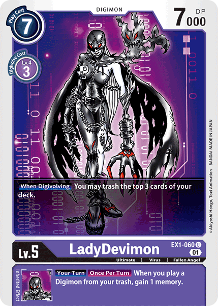 EX1-060 U, LadyDevimon
