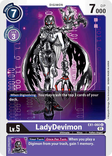 EX01-060 U, LadyDevimon