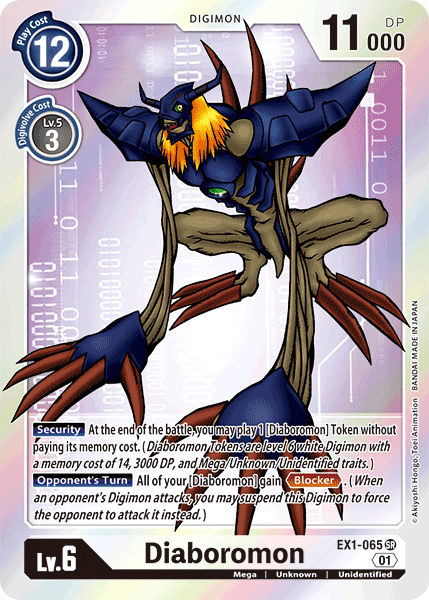 EX01-065 SR, Diaboromon