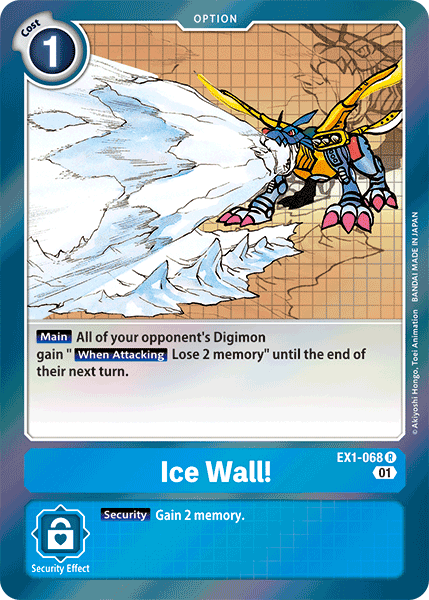 EX1-068 R, ice Wall!