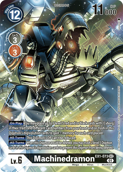 EX01-073 SEC, Machinedramon (Alternate Art)