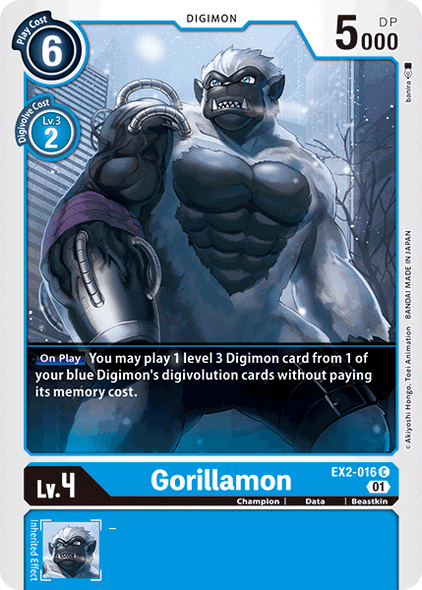 EX02-016 C, Gorillamon