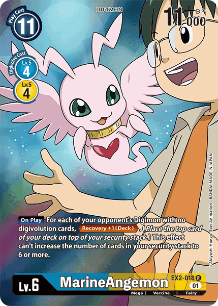 EX02-018 R, MarineAngemon (Alternate Art)