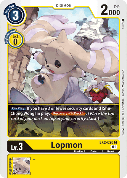 EX02-020 C, Lopmon