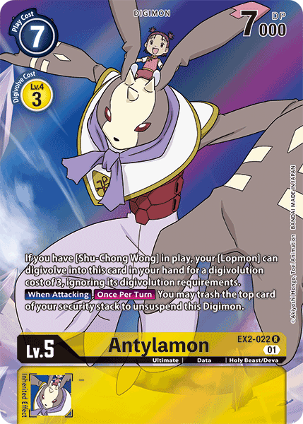 EX02-022 R, Antylamon (Alternate Art)
