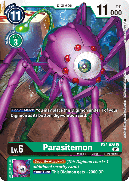 EX02-028 U, Parasitemon