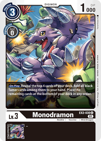 EX02-030 U, Monodramon