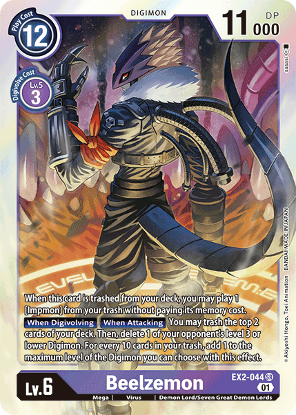 EX02-044 SR, Beelzemon