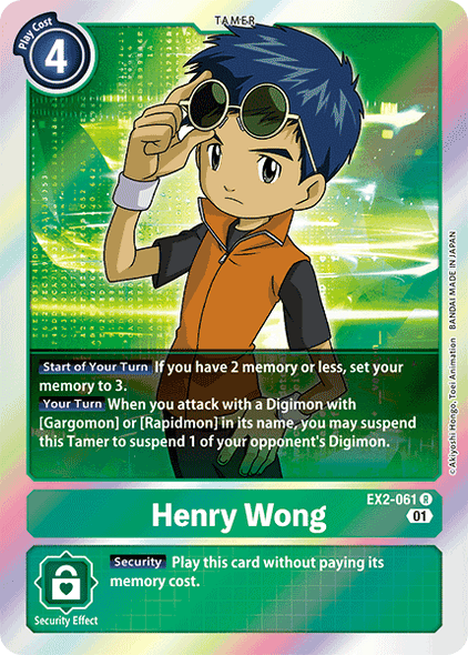 EX02-061 R, Henry Wong