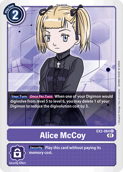 EX02-064 U, Alice McCoy