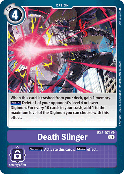 EX02-071 U, Death Slinger