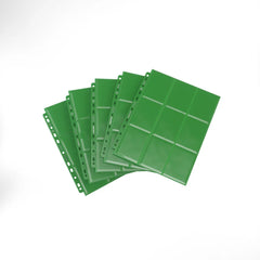 Gamegenic - 18-pocket Pages Side-Loading - Green
