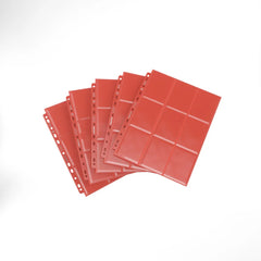 Gamegenic - 18-pocket Pages Side-Loading - Red