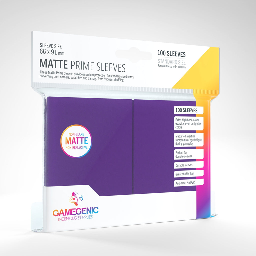 Gamegenic - Prime Matte Purple(100pcs)