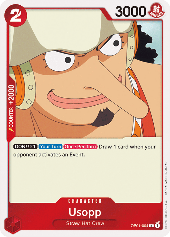 OP01-004, R, Usopp
