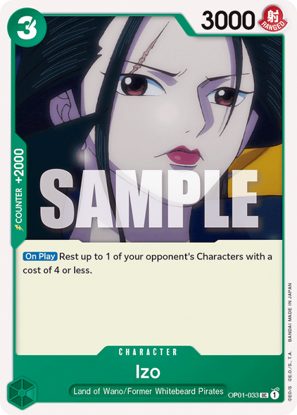 OP01-033, UC, Izo