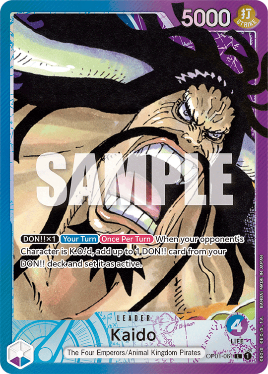 OP01-061, L, Kaido (Alternate Art)