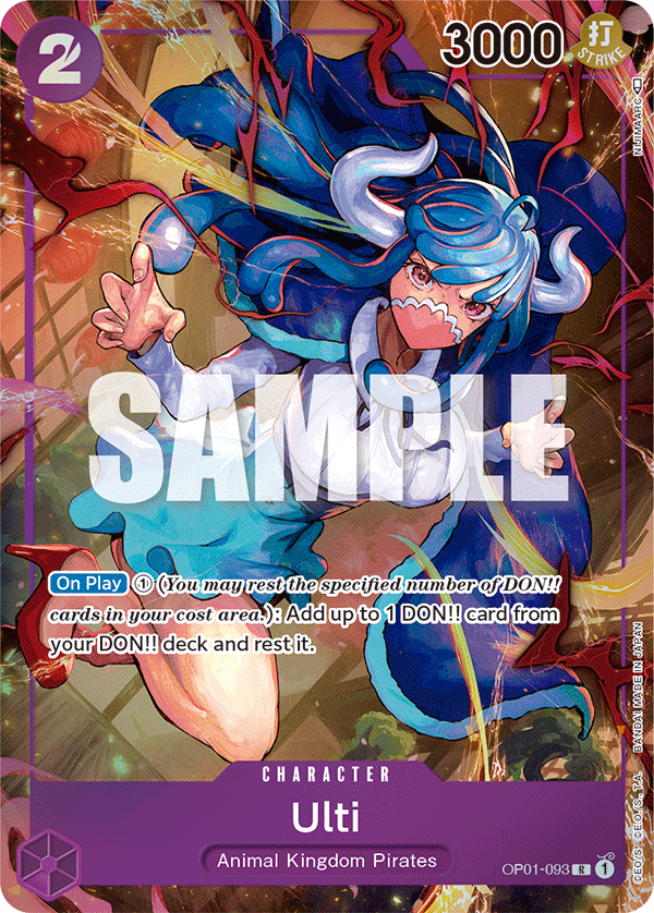 OP01-093, R, Ulti (Alternate Art)