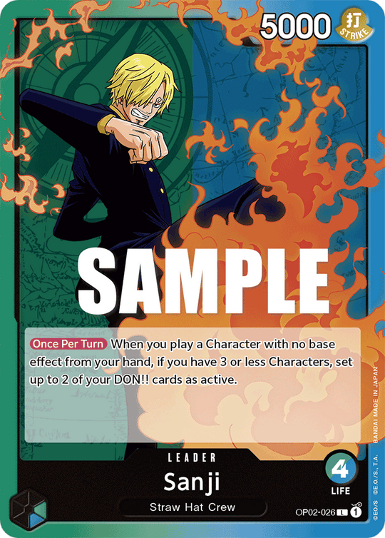 OP02-026, L, Sanji