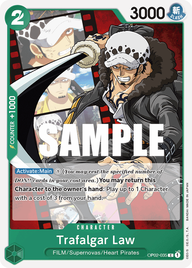 OP02-035, C, Trafalgar Law