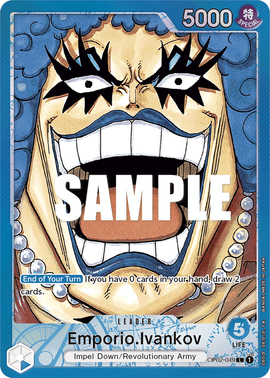 OP02-049, L, Emporio.Ivankov (Alternate Art)