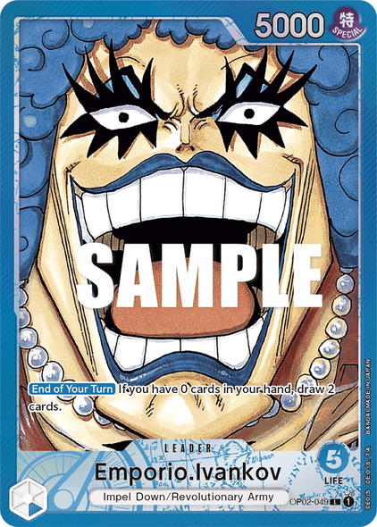 OP02-049, L, Emporio.Ivankov (Alternate Art)