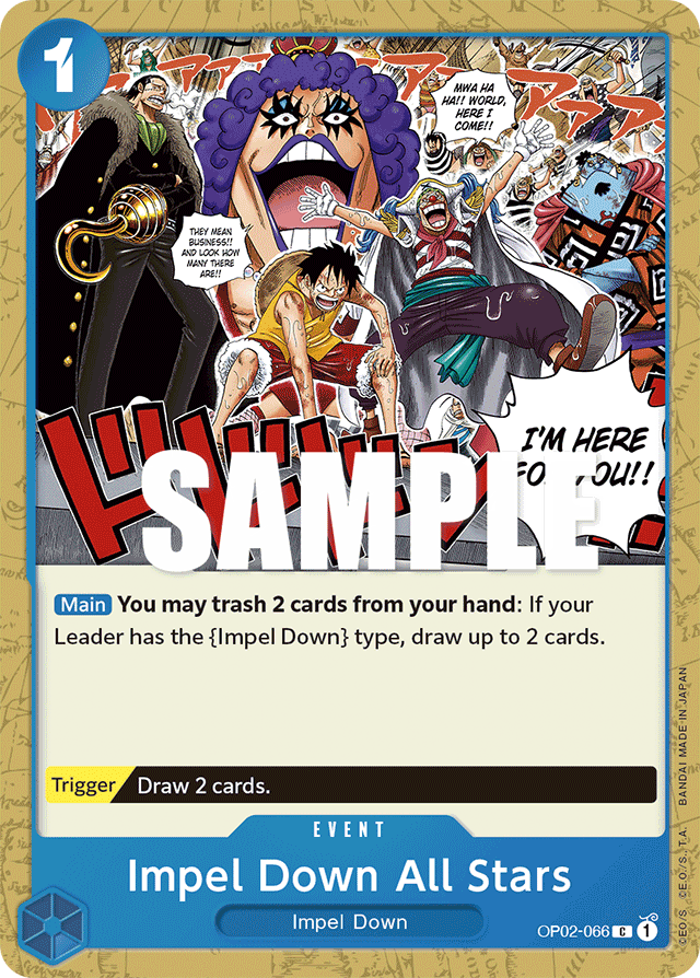 OP02-066, C, Impel Down All Stars