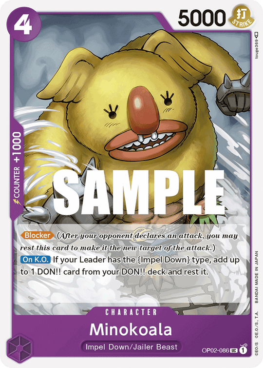 OP02-086, UC, Minokoala